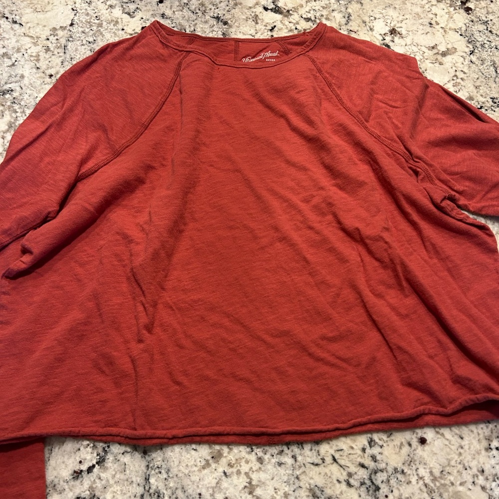 Universal Thread Terracotta Long Sleeve Top